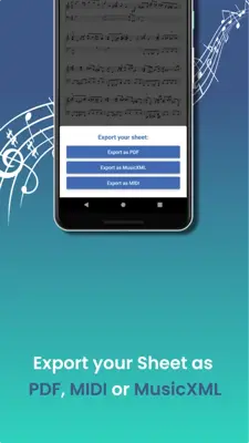 Piano2Notes android App screenshot 2